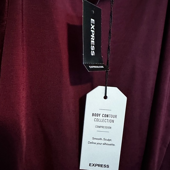 Express Deep Burgundy Camisole Top - Picture 3 of 5